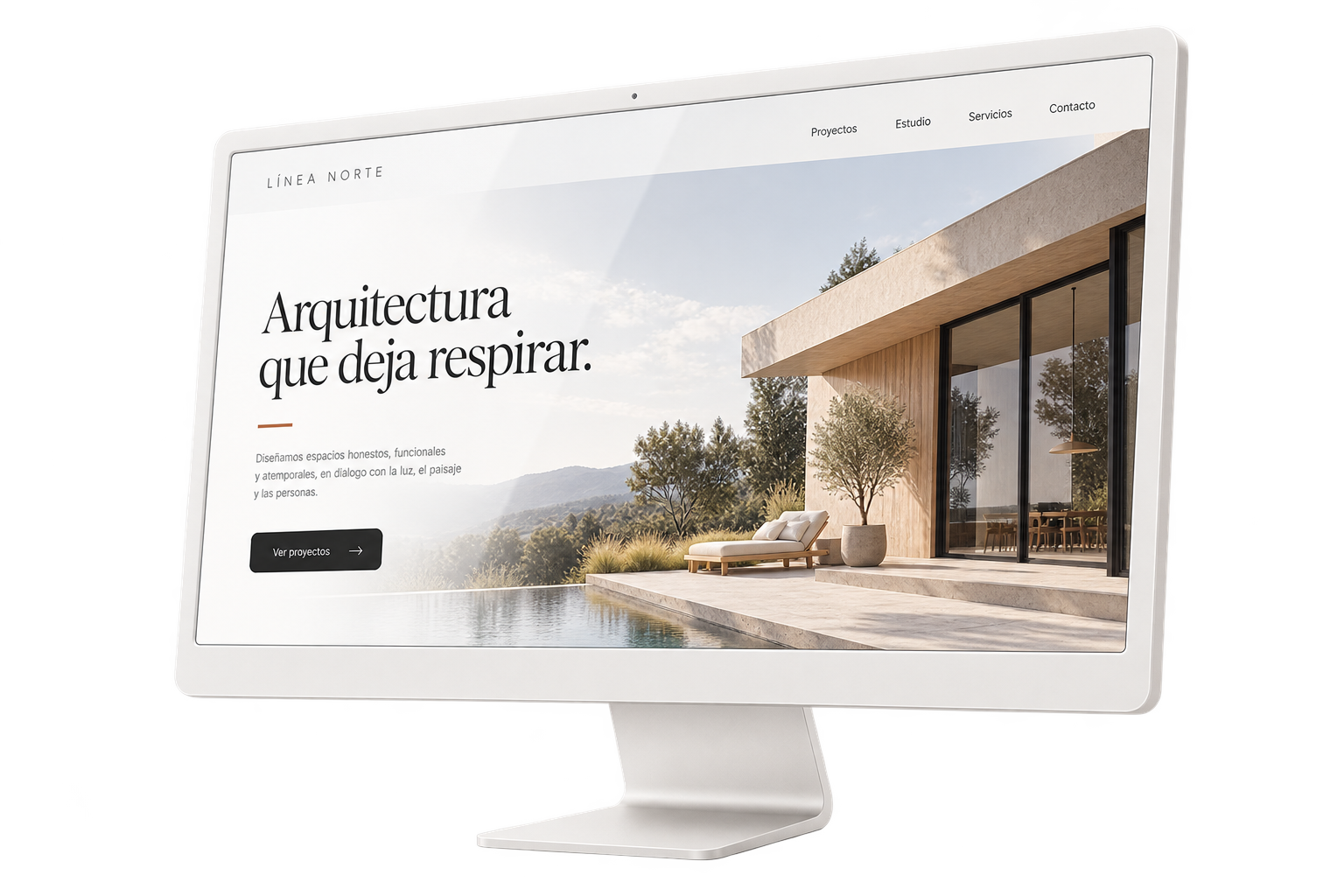 Sitio web de muestra para Línea Norte Arquitectura